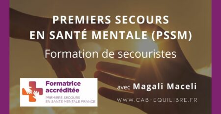 PSSM Visuel de la Formation aux Premiers secours en santé mentale (PSSM)